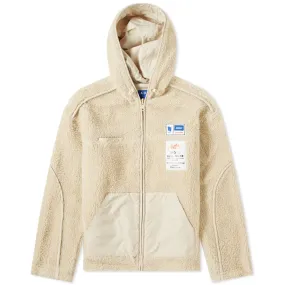 ADER error Sherpa Zip HoodyIvory