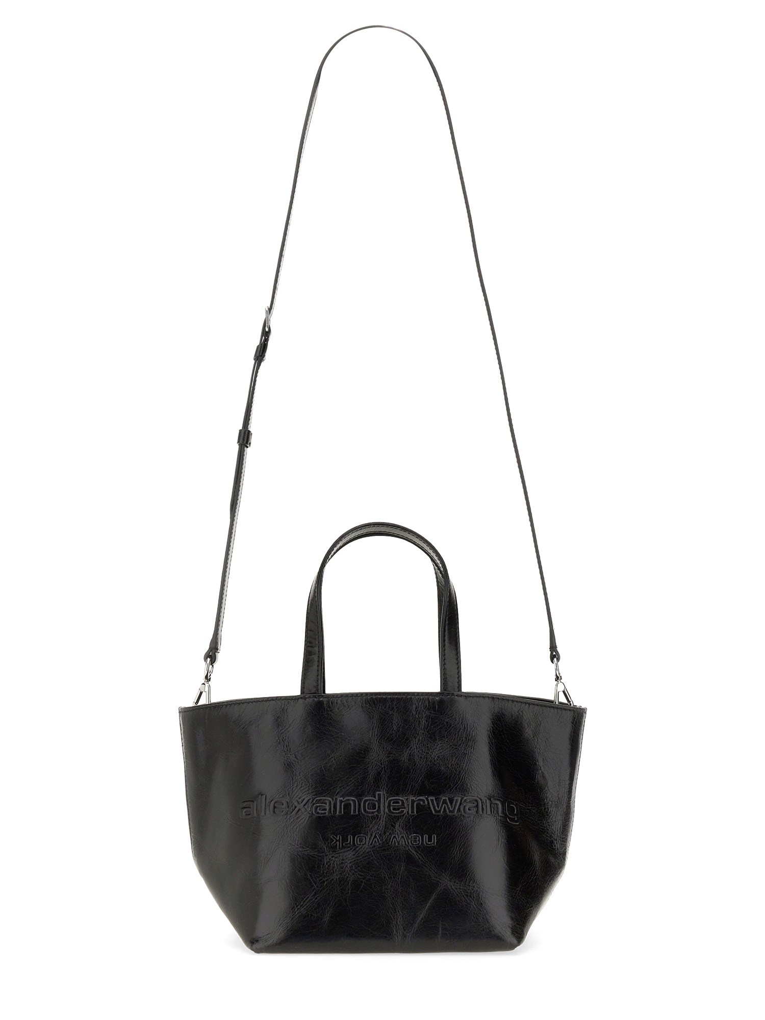 ALEXANDER WANG    SMALL CANVAS PUNCH TOTE BAG