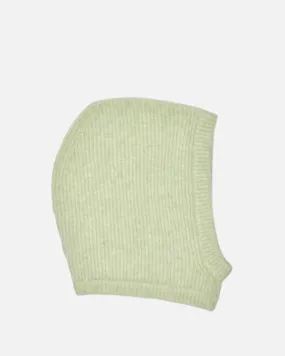 Alpaca Hood - Pale Green