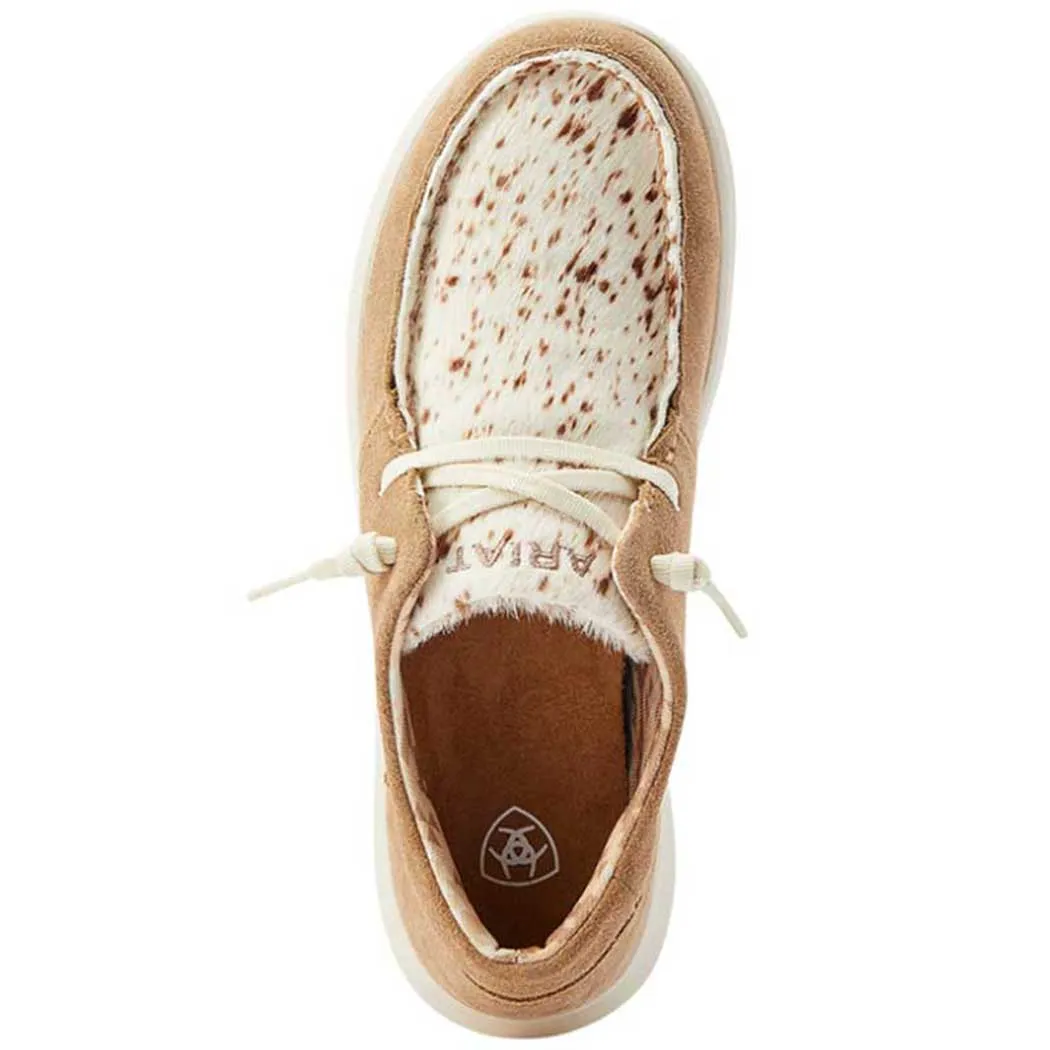 Ariat Hilo Slip-On Walnut/ Spotted Hair On (Women's)