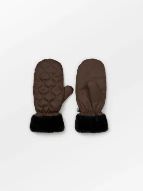 Beck Sondergaard Makara Puff Mittens - Hot Fudge Brown