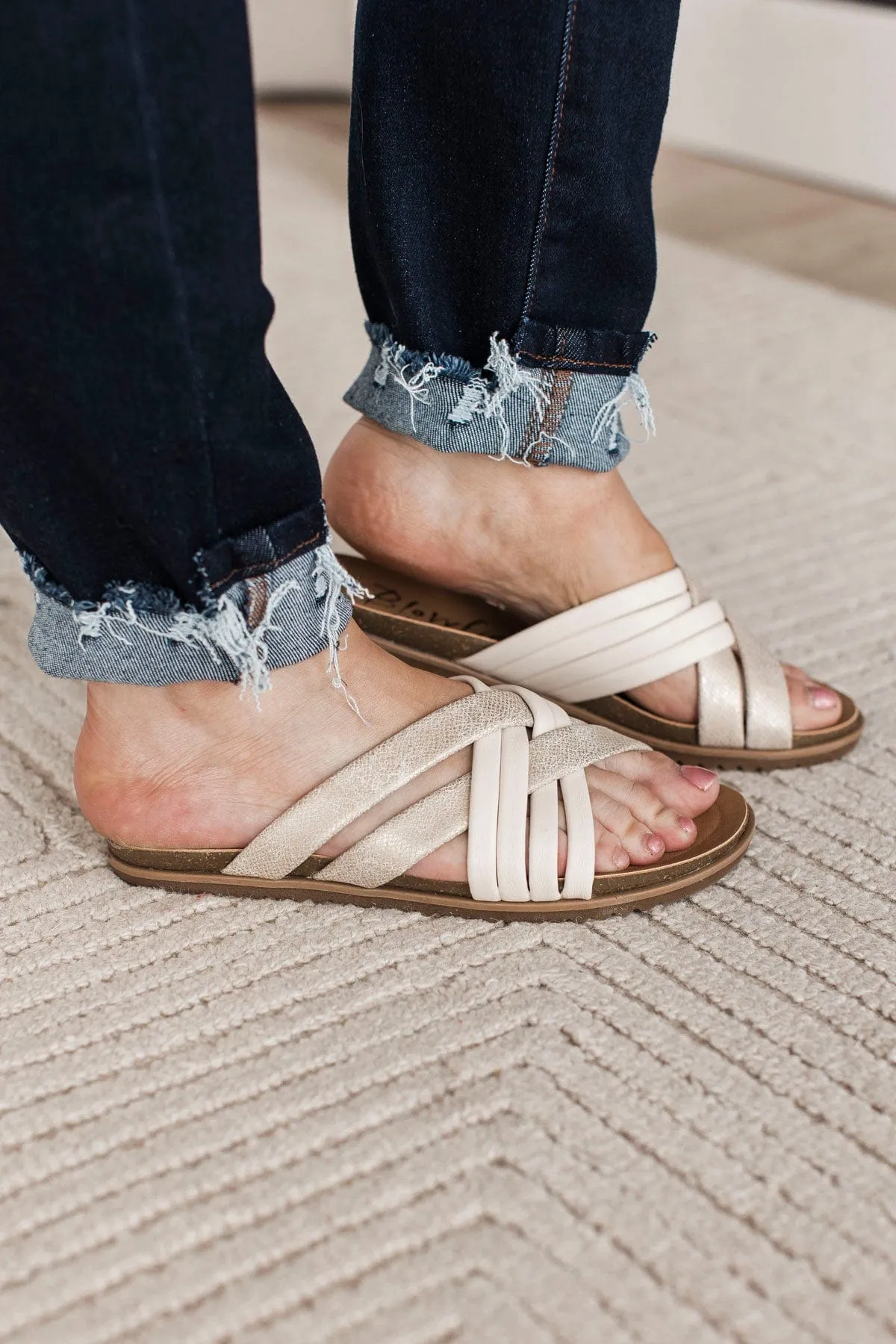 Blowfish Majie Sandals- Bone