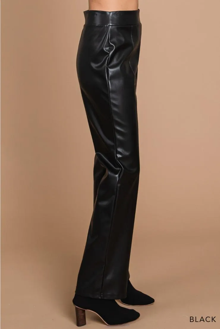 Bobby Faux Leather Pants