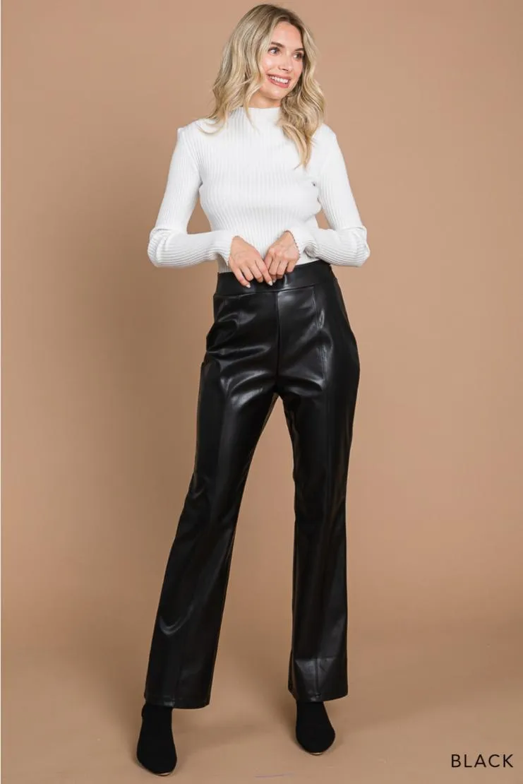 Bobby Faux Leather Pants