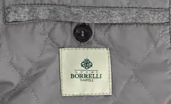 Borrelli Light Gray Coat – Size: 40 US / 50 EU