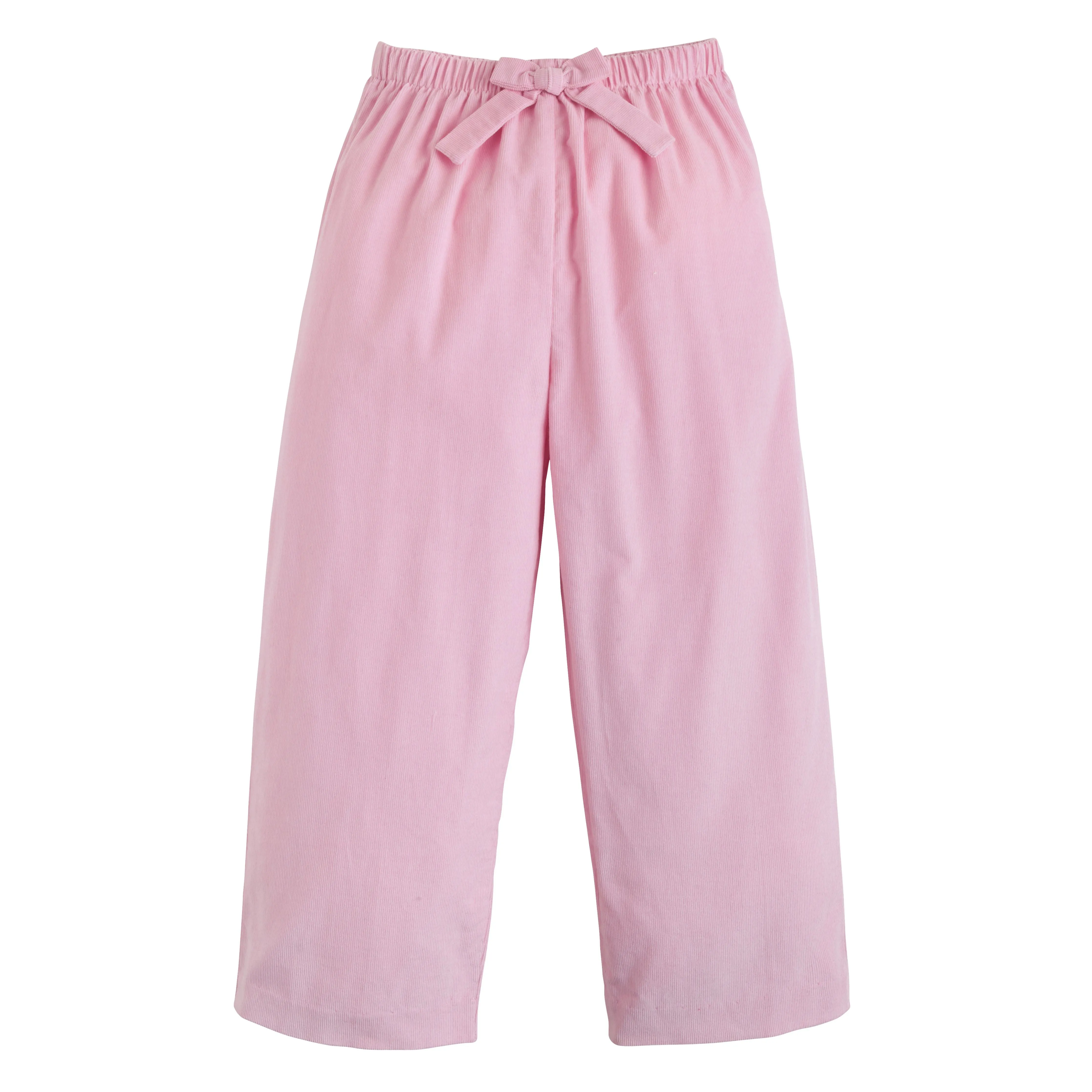 Bow Pant- Light Pink Corduroy