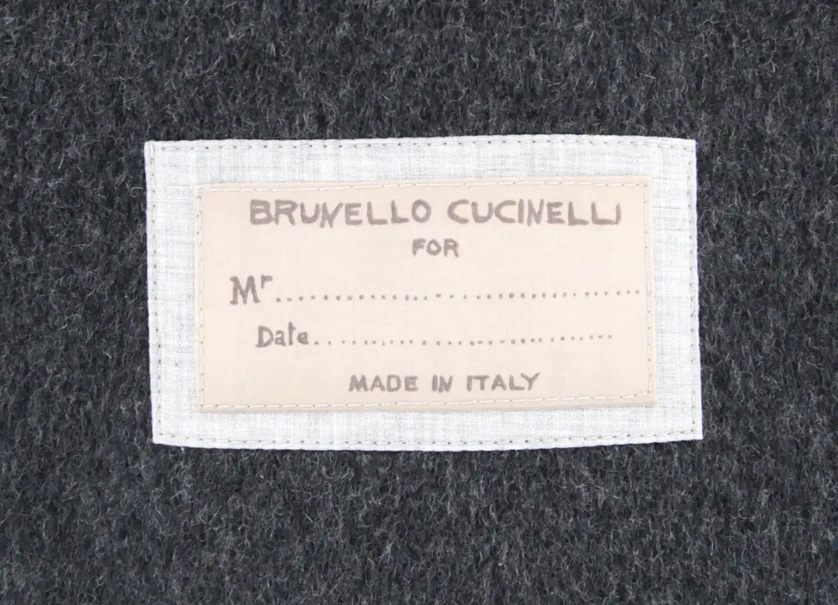 Brunello Cucinelli Navy Blue Coat