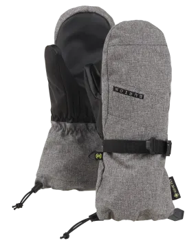 Burton Kids' Gore-Tex Snow Mittens - Gray Heather