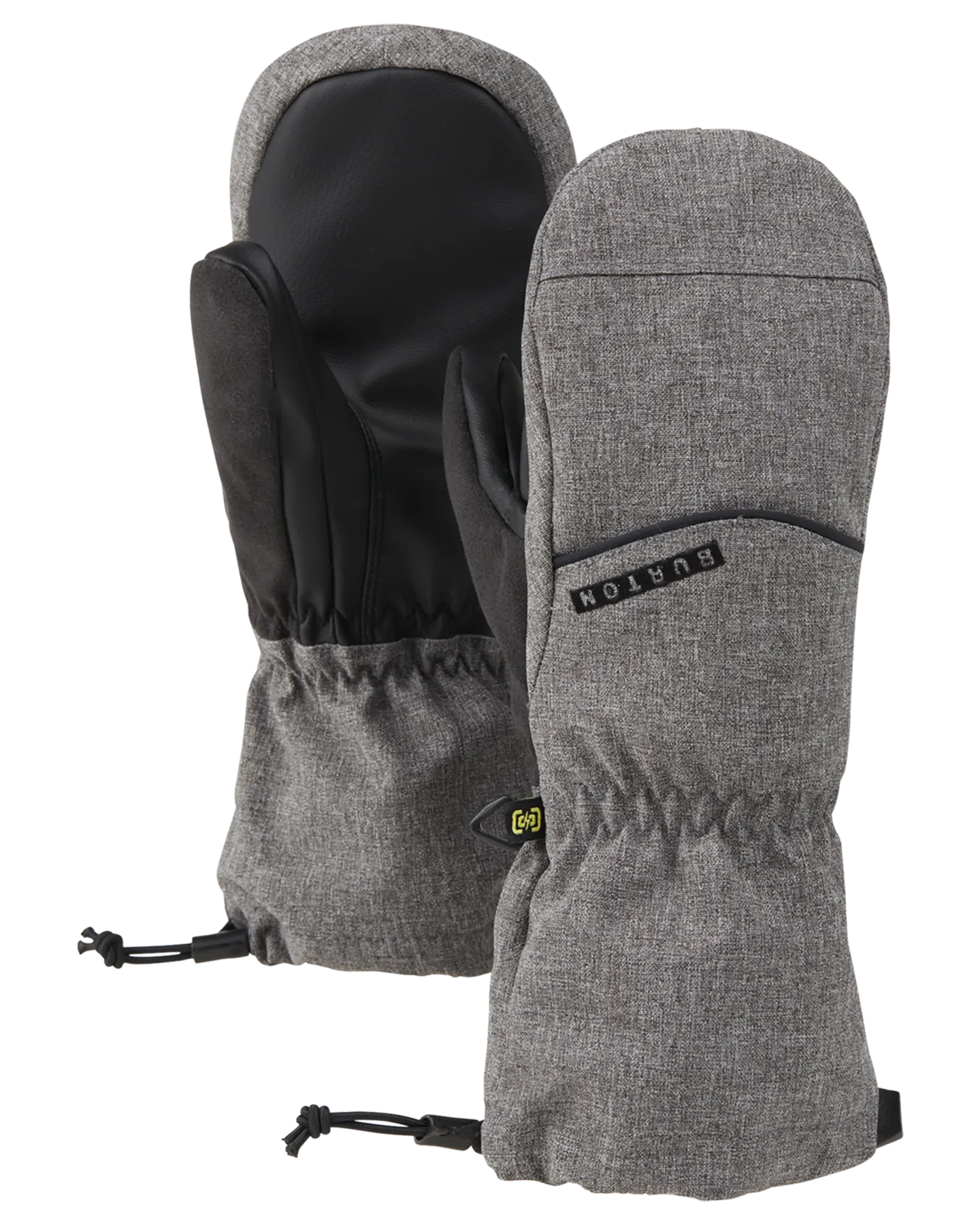 Burton Kids' Profile Snow Mittens - Gray Heather