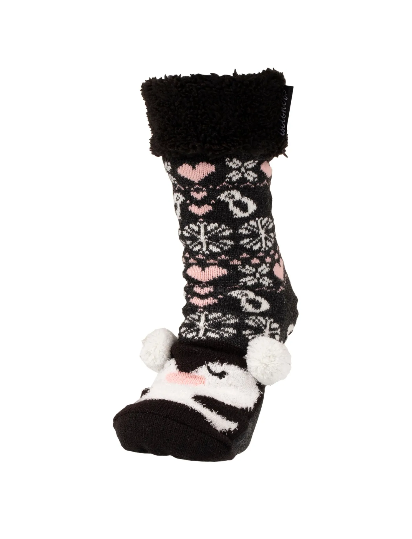 Chaussettes fourrées Femme Pingouin