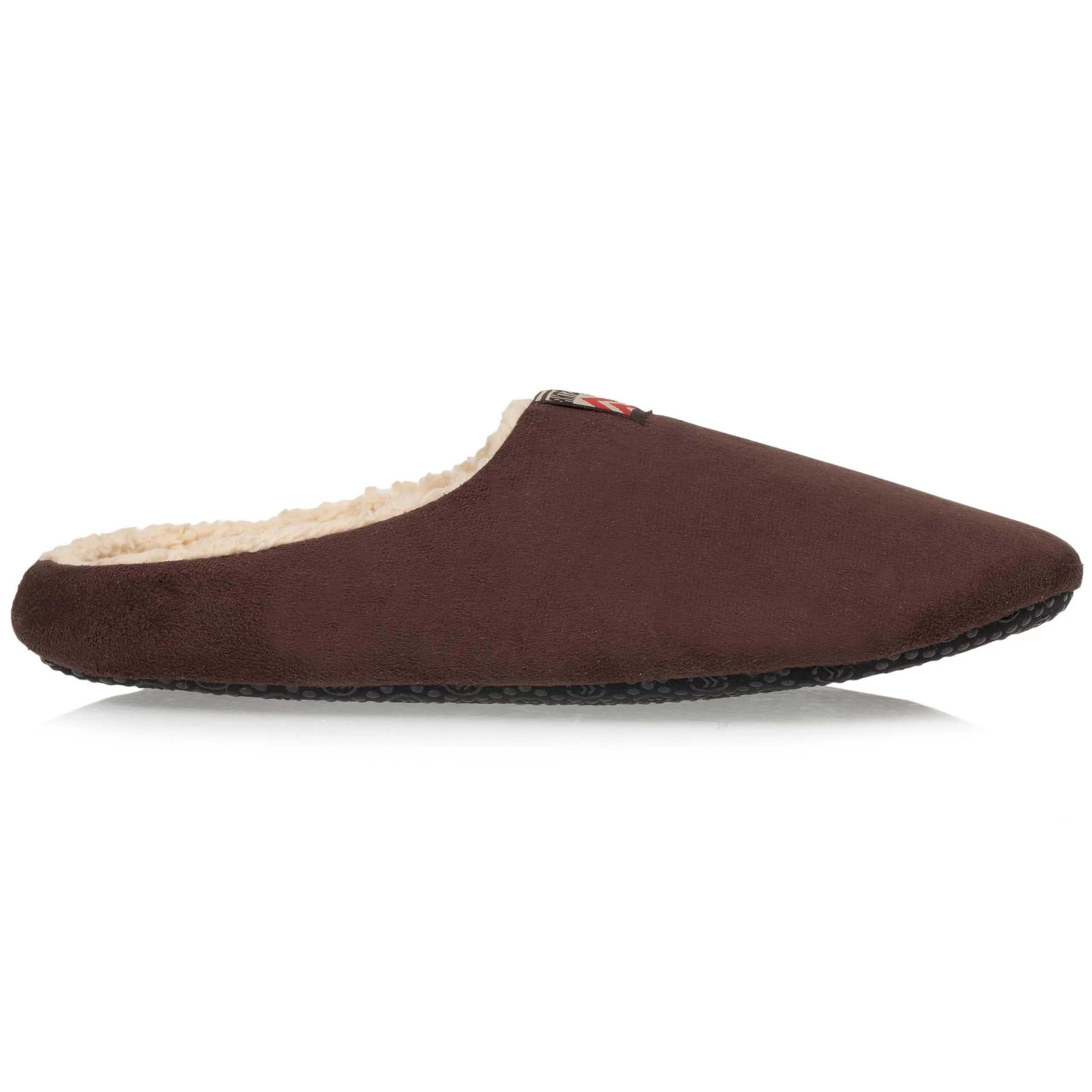 Chaussons mules Homme Chocolat