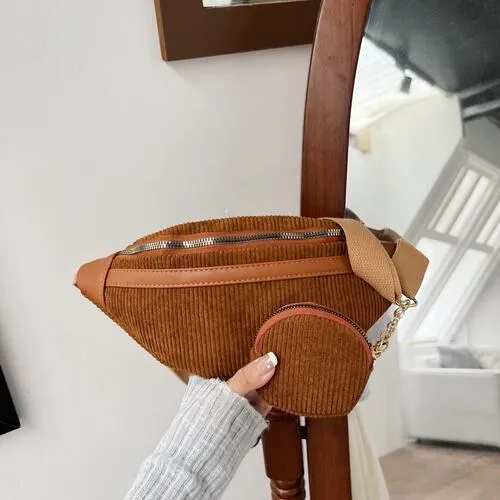 Corduroy Sling Bag