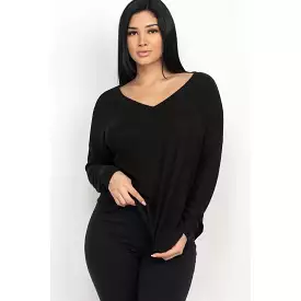 Dolman Sleeve Cozy Top