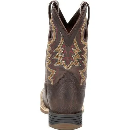 Durango® Lil' Rebel Pro™ Little Kid's Brown Western Boot