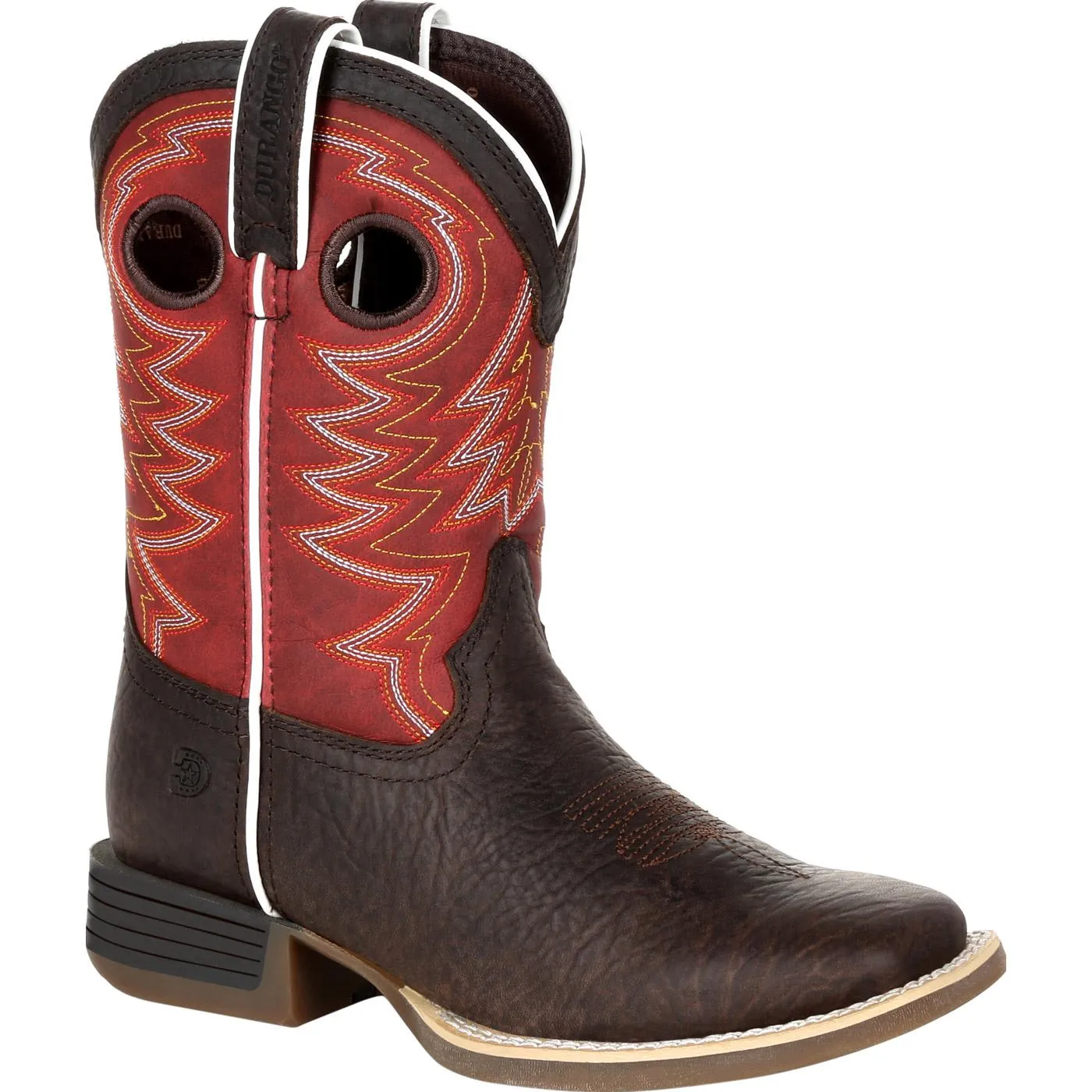 Durango® Lil' Rebel Pro™ Little Kid's Red Western Boot