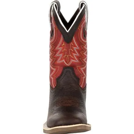 Durango® Lil' Rebel Pro™ Little Kid's Red Western Boot