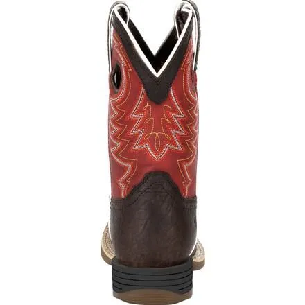 Durango® Lil' Rebel Pro™ Little Kid's Red Western Boot