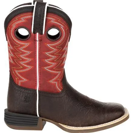 Durango® Lil' Rebel Pro™ Little Kid's Red Western Boot