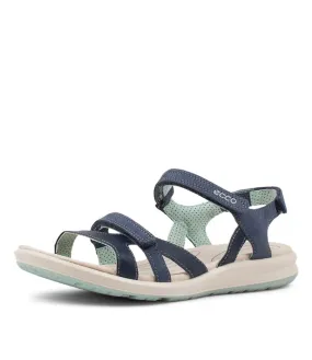 ECCO Cruise W Marine Ice Flower Leather Sandals