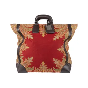 Etro Paisley Print Canvas Tote Bag - '10s