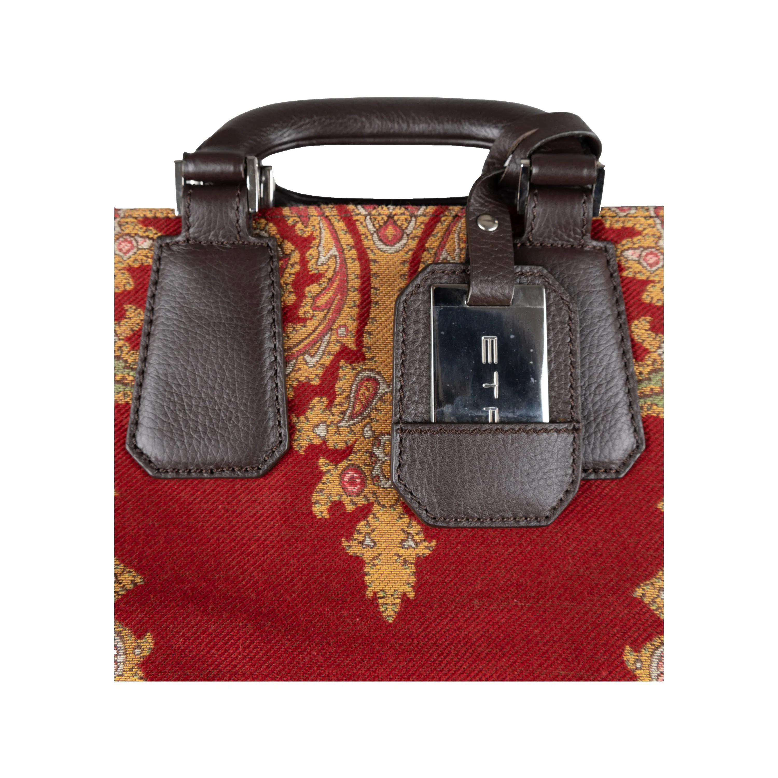 Etro Paisley Print Canvas Tote Bag - '10s