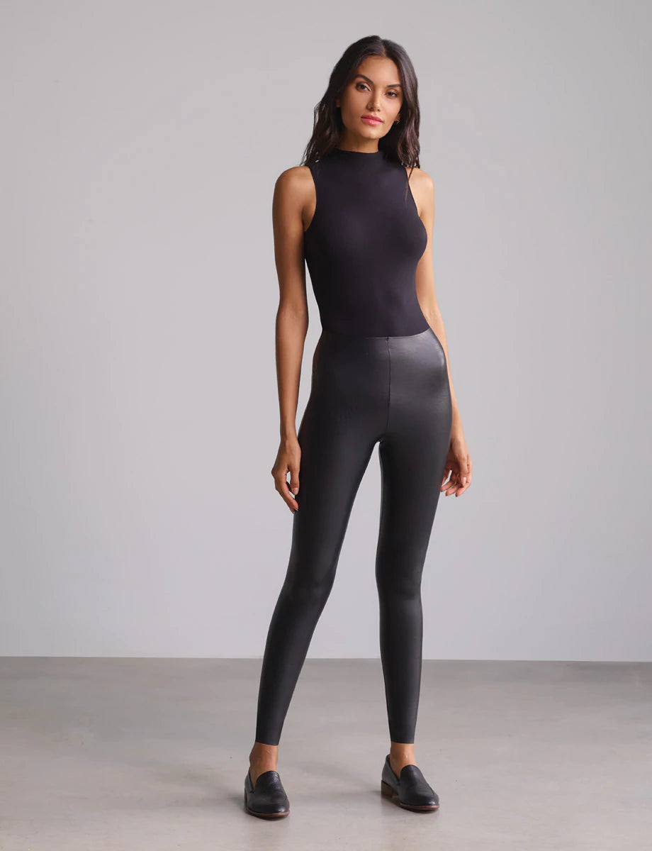 Faux Leather Legging