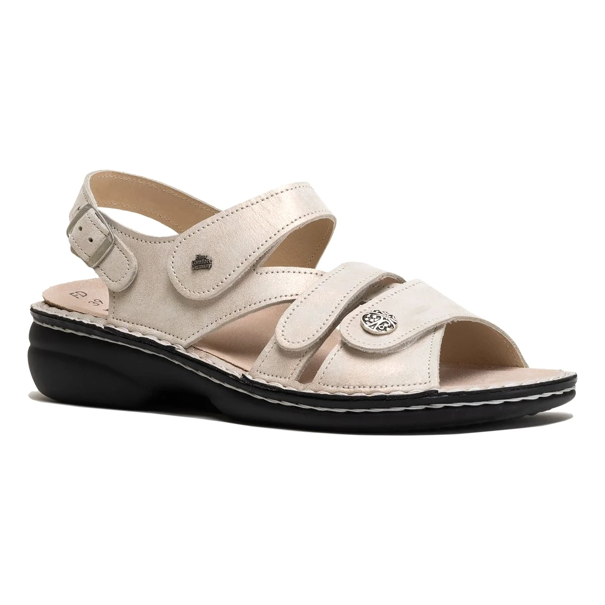 Finn Comfort Women's Gomera Champagne Nuvola