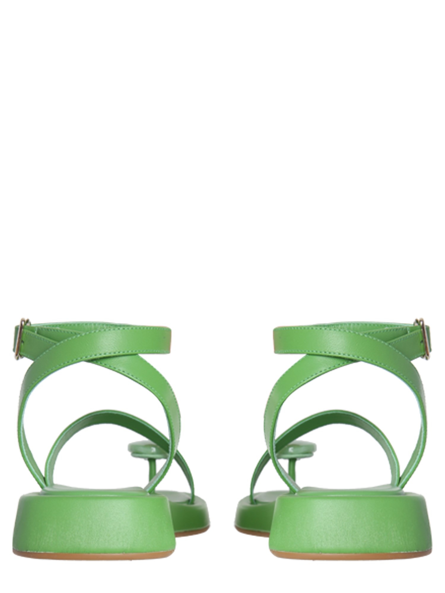 GIA BORGHINI    ROSIE 18 GIA/RHW LEATHER SANDALS