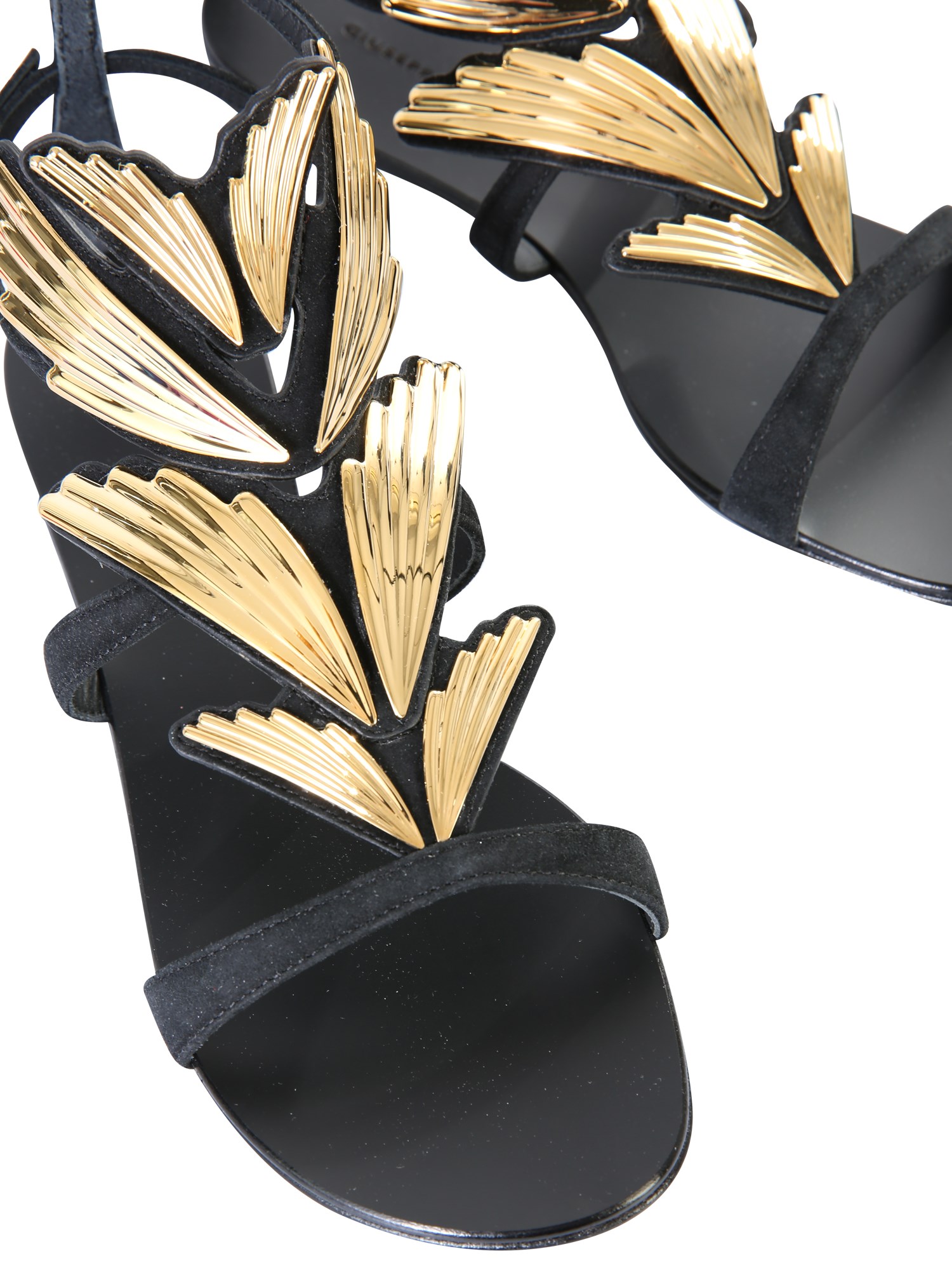 GIUSEPPE ZANOTTI    CRUEL LEATHER SANDALS