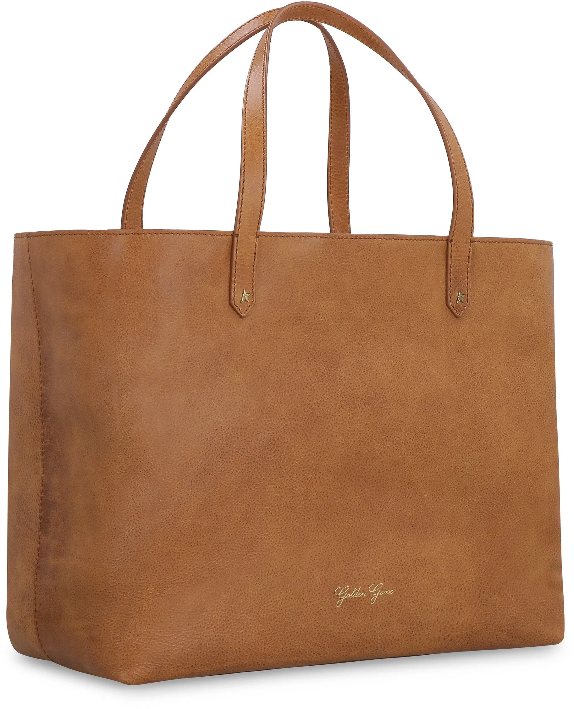 Golden Goose Deluxe Brand Logo Detailed Tote Bag