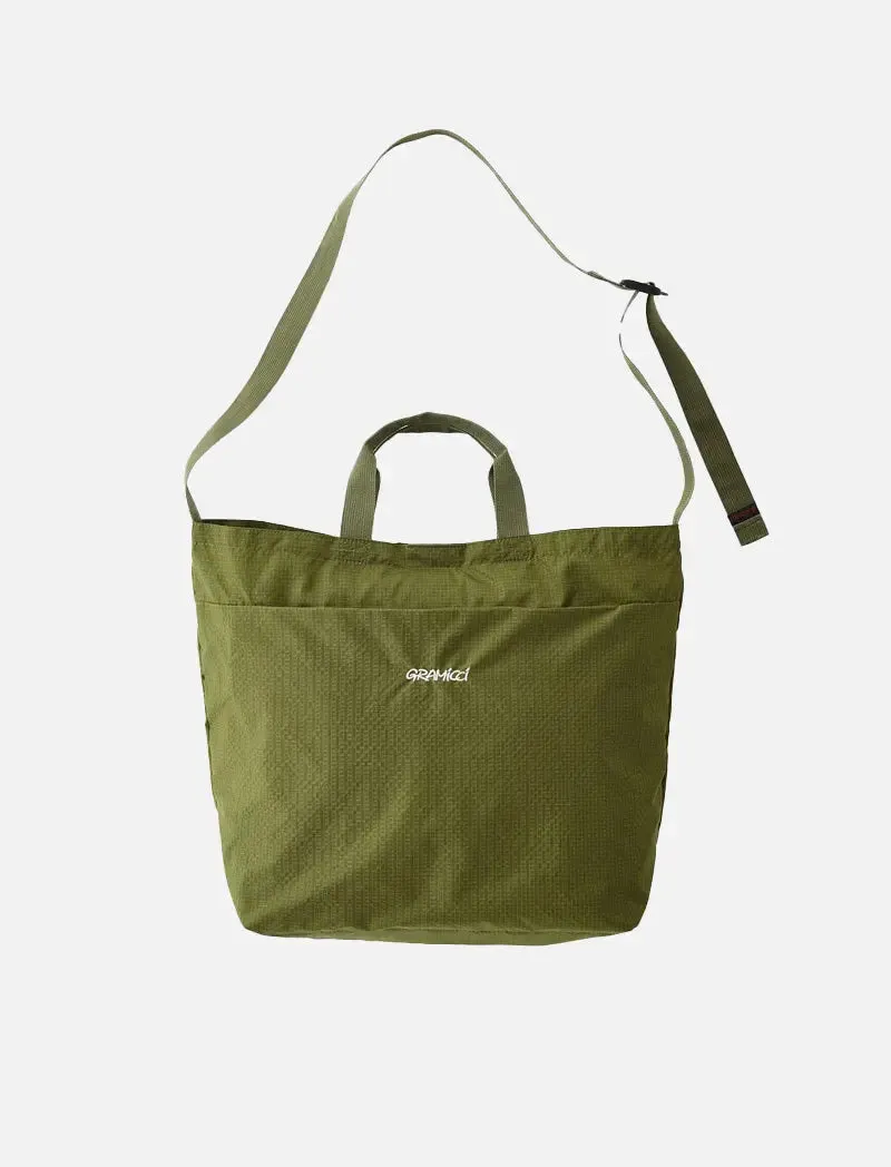 Gramicci Utility Ripstop Tote Bag Army Green