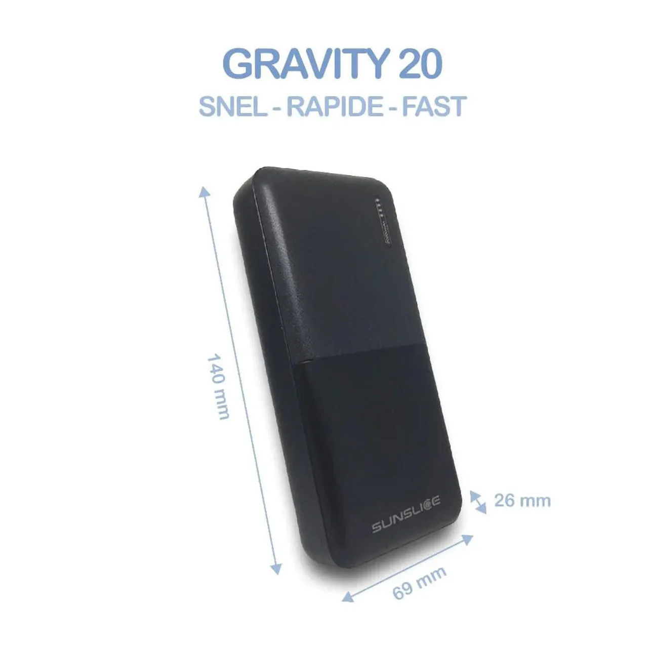 Gravity 20 Fast Portable Power Bank