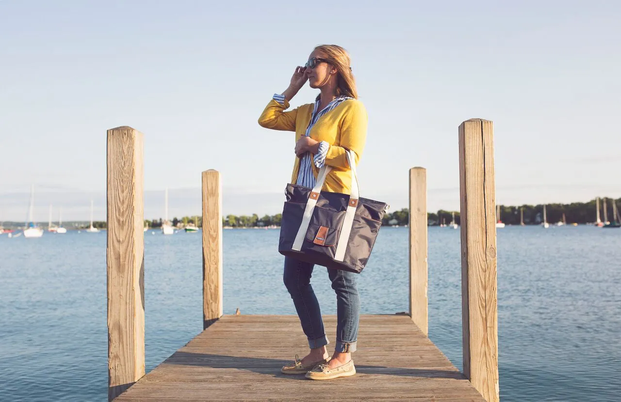 Harbor Side Tote - Hampton Grey