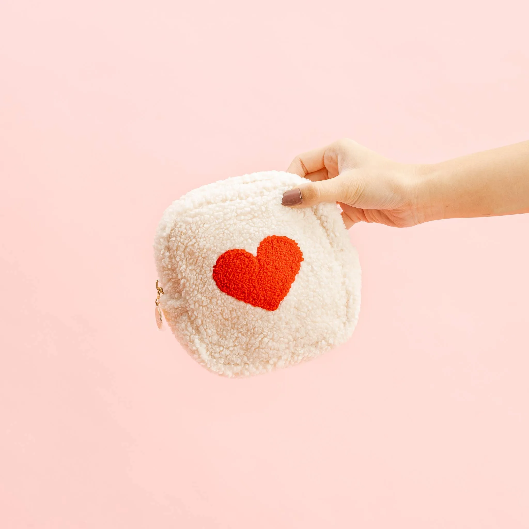 Heart Teddy Pouch