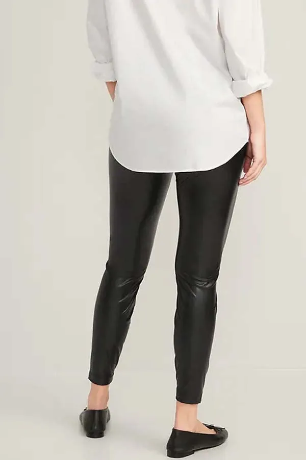 Hue Faux Leather Leggings