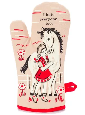 I Hate Everyone Too Oven Mitt