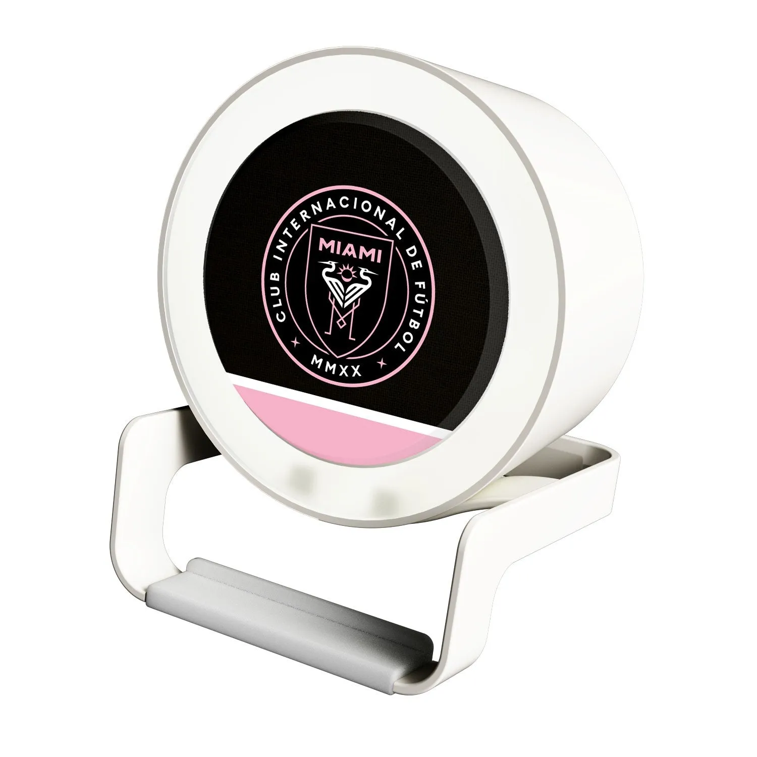 Inter Miami CF Solid Wordmark Night Light Charger and Bluetooth Speaker