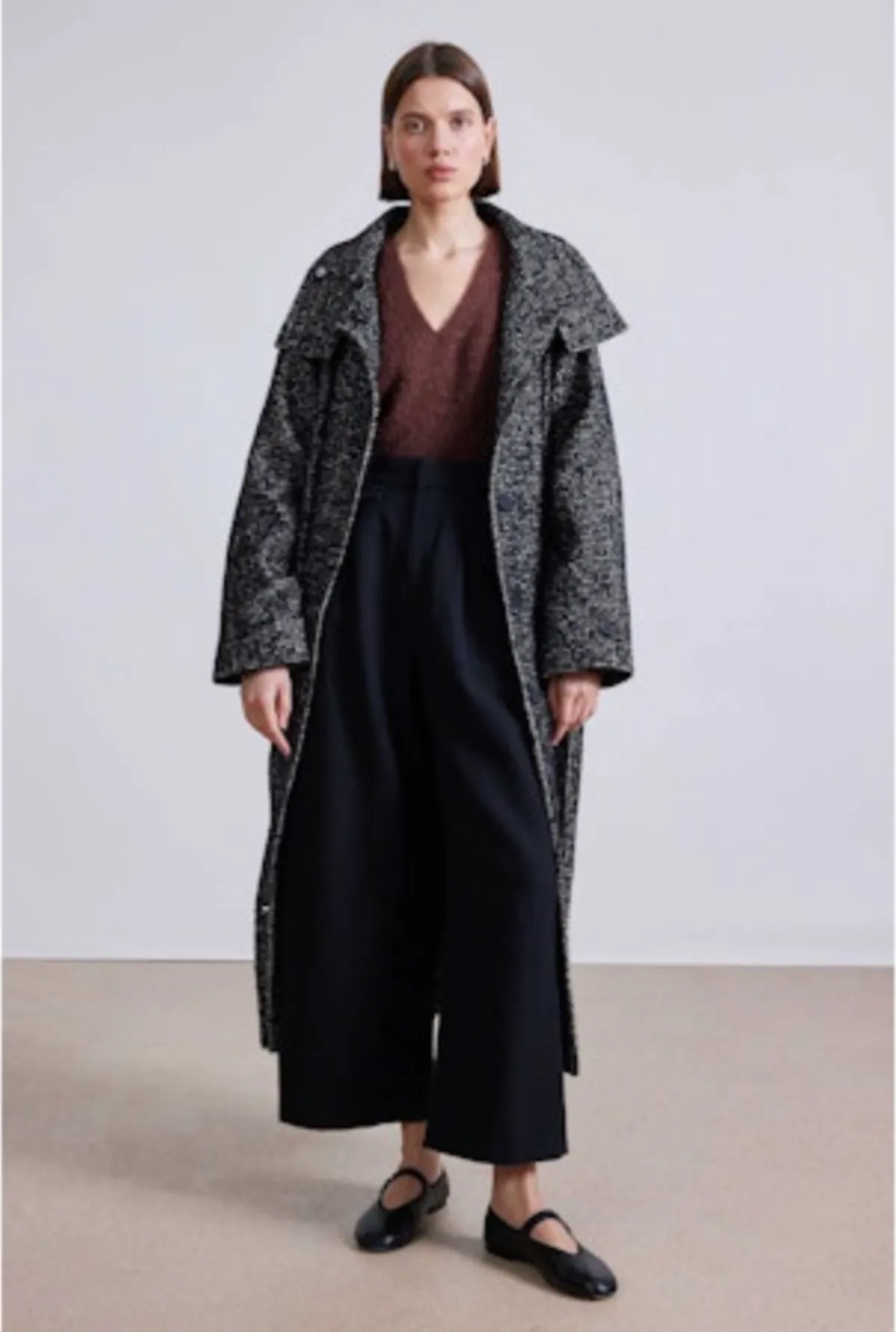 Isodora Long Coat - black