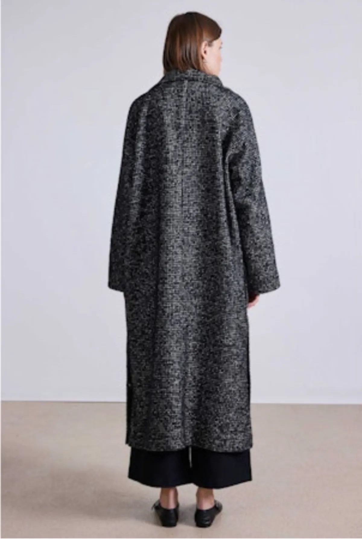 Isodora Long Coat - black