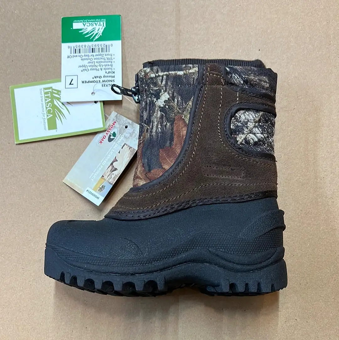 Itasca Boy's • Snow-Stomper•   Zipper Front Snow Boot Toddler 7M