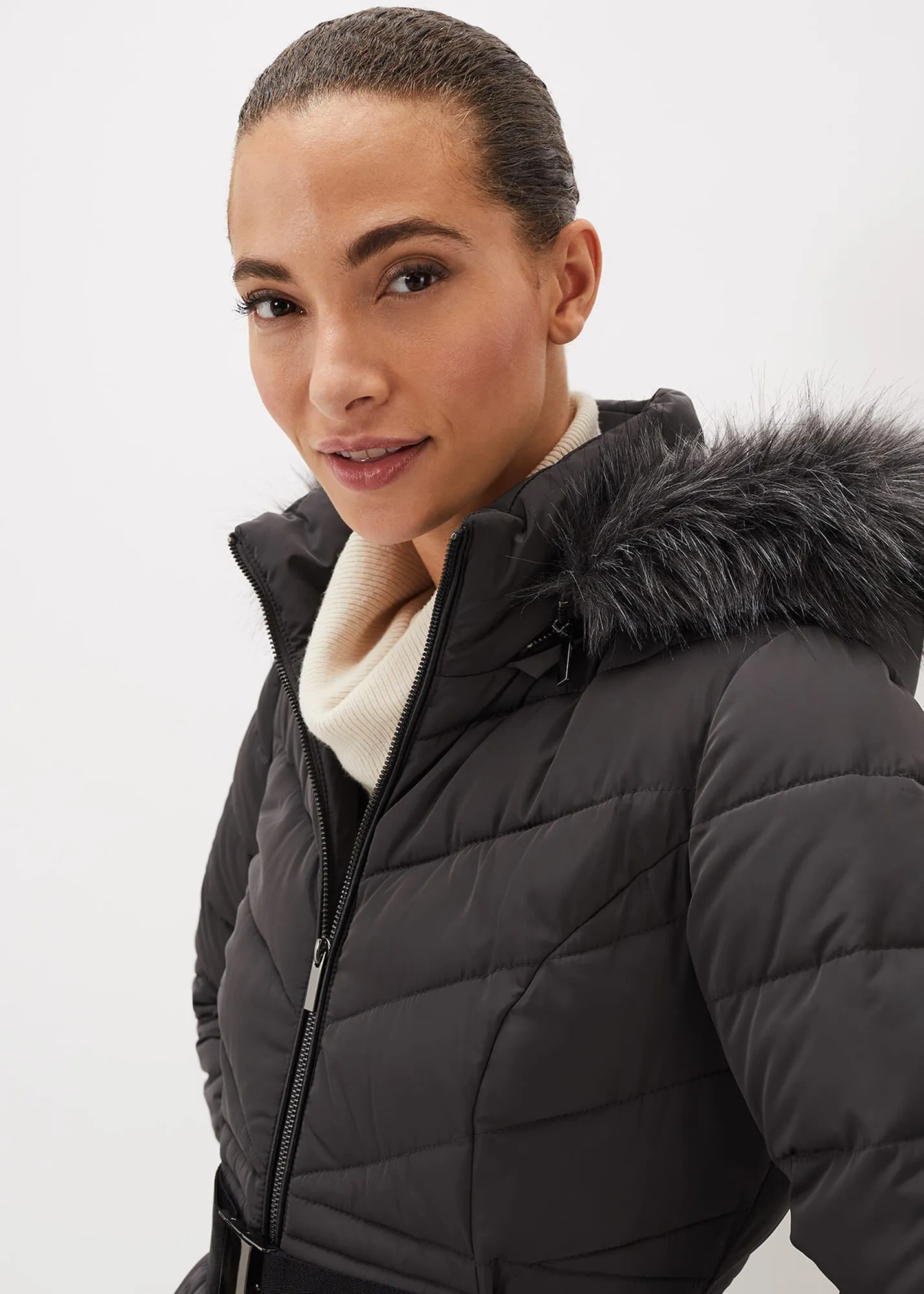 Joanie Short Quilted Puffer Coat