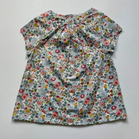 Jodhpur Blue Betsy Liberty Print Blouse: 4 Years