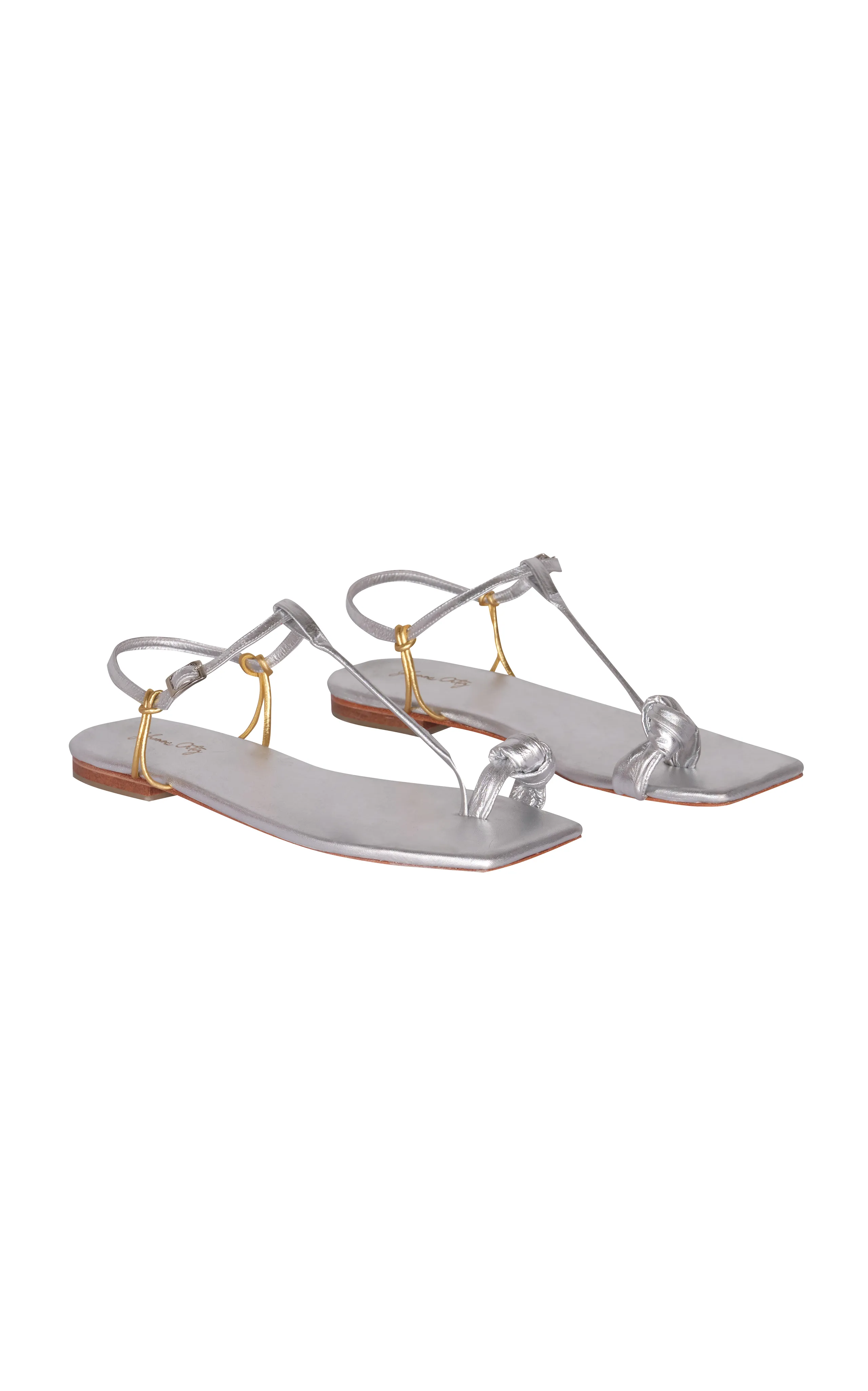 Johanna Ortiz Tone Poem Leather Sandals