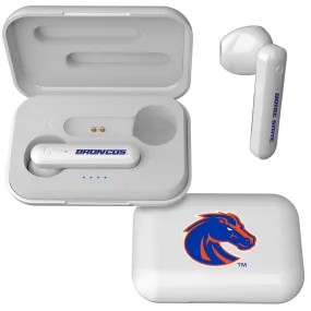 Keyscaper Boise State Broncos White True Wireless Earbuds