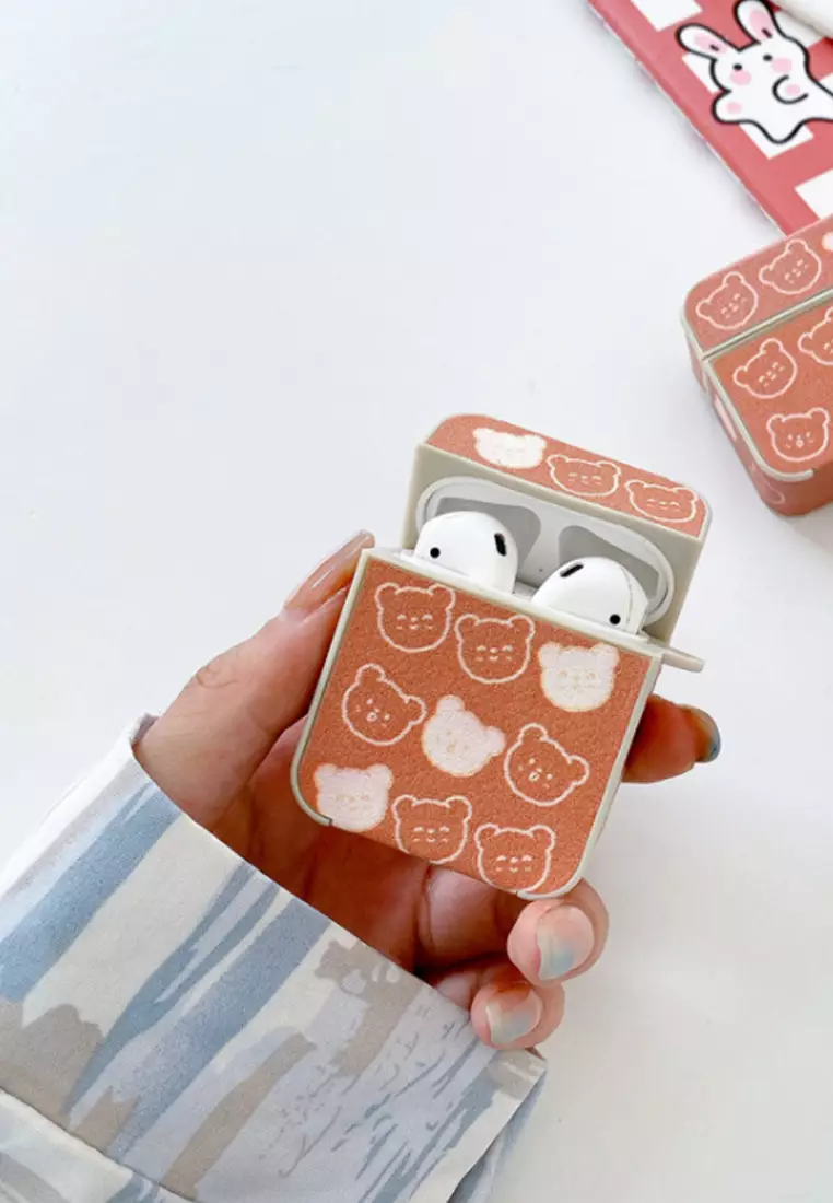 Kings Collection Cartoon Cute Bear AirPods Case (KCAC2201)