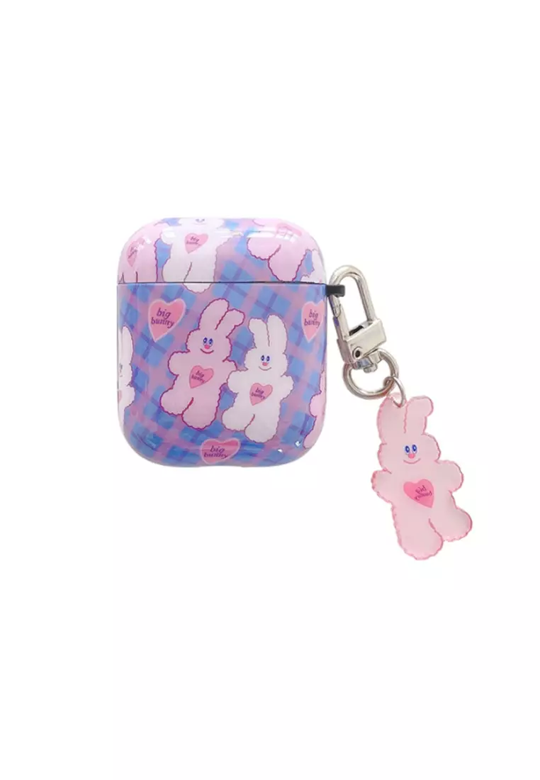 Kings Collection Cartoon Cute Bunny AirPods Case (KCAC2200)