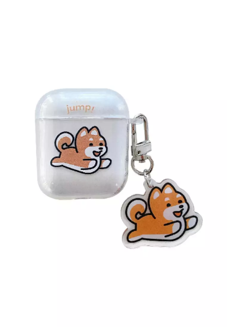 Kings Collection Cartoon Shiba Inu AirPods Case (KCAC2206)