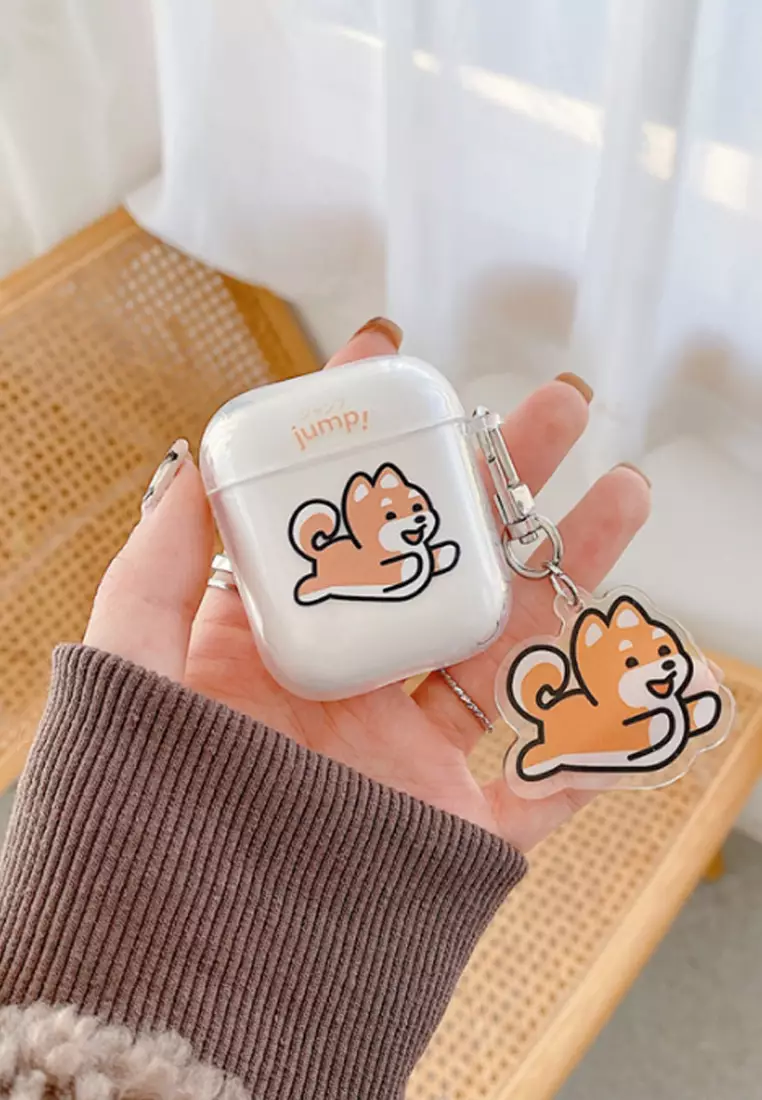 Kings Collection Cartoon Shiba Inu AirPods Case (KCAC2206)