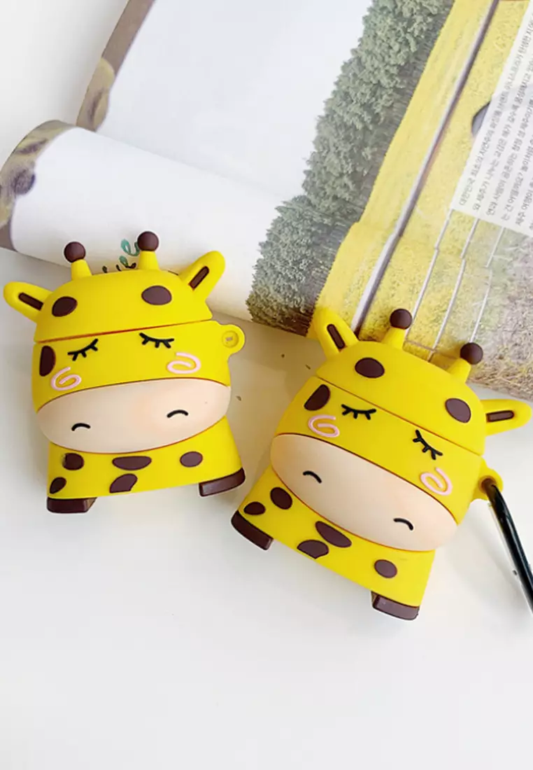 Kings Collection Cute Giraffe AirPods Case (UPKCAC2082)