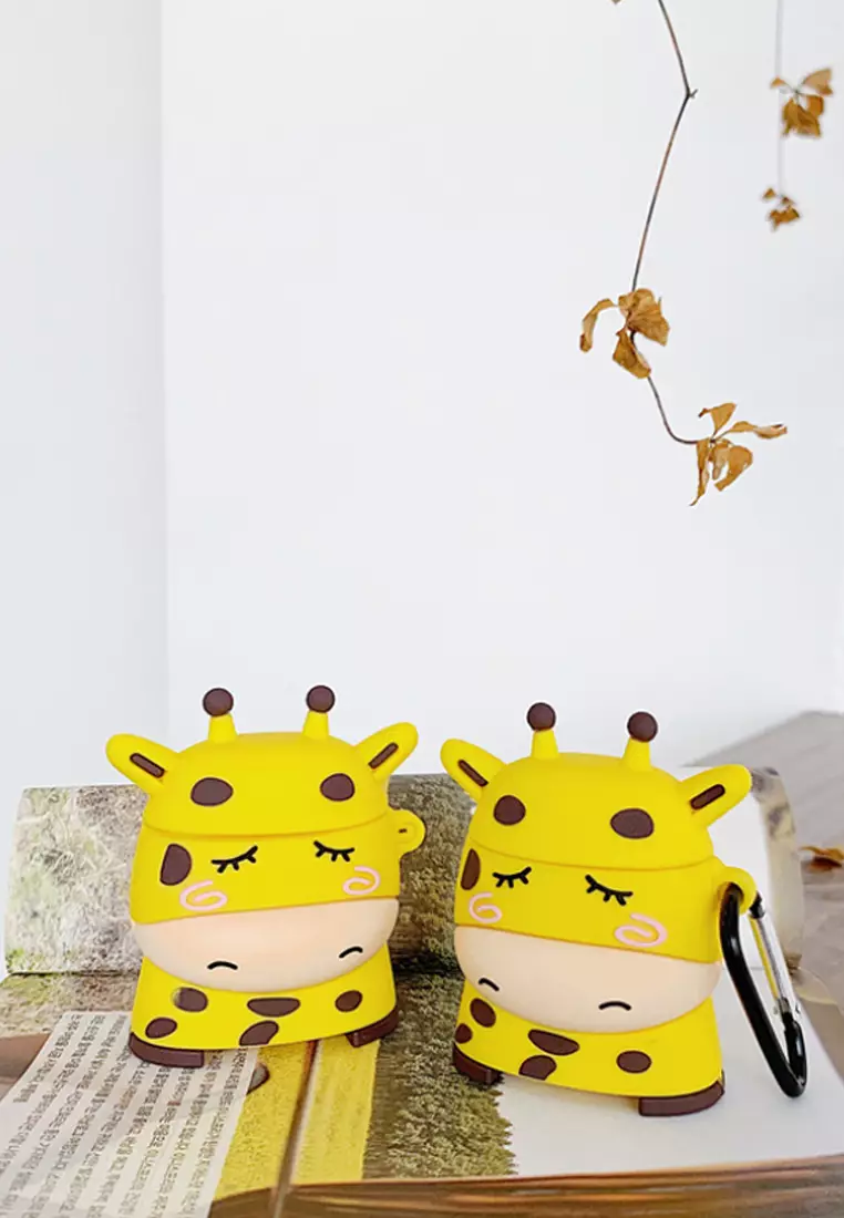 Kings Collection Cute Giraffe AirPods Case (UPKCAC2082)